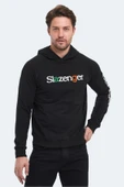 Slazenger KADMOSS Erkek Sweatshirt Siyah - 1