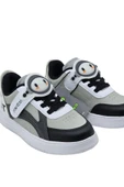 pepino 1723ptk Çocuk Cırtlı Sneaker Gri Siyah thumbnail 4