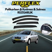 Perflex Polikarbon Kırılmaz Rüzgarlık V2 Mugen Hyundai Accent 2006-2009 - 1
