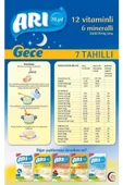 ARI Gece Sütlü 7 Tahıllı Pirinç Unu 200 gr X 3 Adet - 3