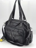 Monalisa Home Yıkamalı Deri Kadın Omuz Çantası - 1