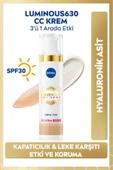 NIVEA LUMINOUS LEKE KARŞITI CC KREM ORTA TON 40 ML - 2