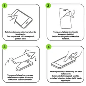 NoTech iPhone 15 Pro Max Temperli Cam Ekran Koruyucu - 6