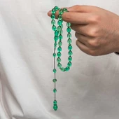 Sıkma Kehribar Tesbih - 3