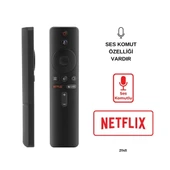 (SES KOMUTLU) XIAOMI MI BOX S NETFLIX TUŞLU 4K ANDROİD TV BOX KUMANDA HRM1790 thumbnail 1