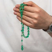 Sıkma Kehribar Tesbih - 4