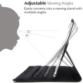 iPad 10.2 / iPad 10.5 Kılıf 360 Döner Standlı Tablet Kılıf thumbnail 4