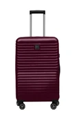 3'lü Valiz Seti Polikarbon Valiz 4x2 Teker Bordo 1811 thumbnail 5