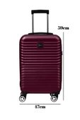 Kabin Boy %100 Polikarbon Valiz Bordo 1811 thumbnail 2