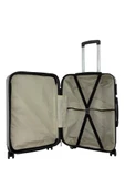 2'li Valiz Seti Büyük Boy - Kabin Boy Valiz Gri 1451 thumbnail 6