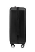 2'li Valiz Seti Polikarbon Orta Boy - Kabin Boy Valiz Parlak Siyah 1810 thumbnail 7