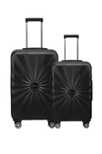 2'li Valiz Seti Polikarbon Büyük Boy - Orta Boy Valiz Siyah 1809 thumbnail 1