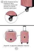 Kabin Boy %100 Polikarbon Valiz 4x2 Teker Rose 1809 thumbnail 3