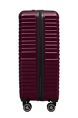 3'lü Valiz Seti Polikarbon Valiz 4x2 Teker Bordo 1811 thumbnail 10