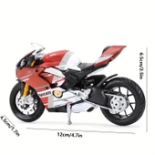 Maisto Ducati Panigale V4 S Corse 1:18 Ölçekli Döküm Motosiklet Modeli - 2
