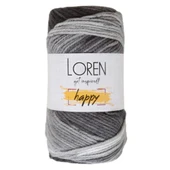 Loren Happy Ebruli El Örgü İpi - 1 Adet - ( Renk Kodu : RH011 ) thumbnail 1