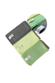 yasima mikrofiber bez gri_yeşil_sarı ev ve cam temizlik bezi - 4
