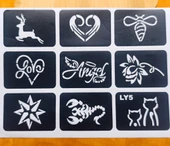 Monalisa Home 9 Adet Figürlü Geçici Dövme - 1