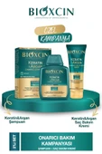 Keratin & Argan Onarıcı Şampuan 300ml + Kertin Argan Saç Bakım Kremi - 1