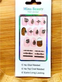 Monalisa Home Lüks  Figürlü  Nail Sticker - 1