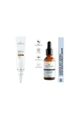 Torba Ve Morluklara Karşı Göz Altı Kremi + Superserum Aha Peeling 30 Ml Glikolik %8 - 1