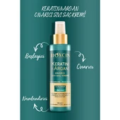 Keratin & Argan Onarıcı Şampuan 300ml + Kertin Argan Sıvı Saç Bakım Kremi - 4
