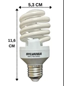 (2 Adet) Sylvania 23W (103W) 2700K (Sarı Işık) E27 Duylu (Kalın Duy) Tasarruflu Ampul - 3