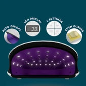 SUNUV Sun4 Manikür Tırnak Kurutucu UV Led Lamba Beyaz 48w - 2