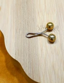 Monalisa Home  Lüks Gold Eşarp İğnesi - 1