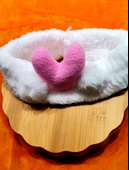 Monalisa Home Lüks Peluşlu Figürlü Saç Bandana - 1