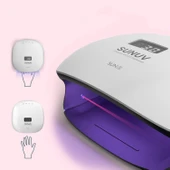 SUNUV Sun4 Manikür Tırnak Kurutucu UV Led Lamba Beyaz 48w - 5