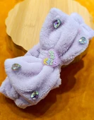 Monalisa Home Lüks Peluşlu Figürlü Saç Bandana - 1