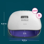 SUNUV Sun4 Manikür Tırnak Kurutucu UV Led Lamba Beyaz 48w - 3