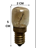 (2 Li Paket) Osram 15W Fırın Ampulü (Sarı Işık) E14 Duylu (İnce Duy) - 2