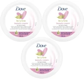 Dove Besleyici El ve Vücut Bakım Kremi 250ML Beauty Cream (Pembe) (3 Lü Set) - 1