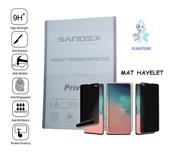 Apple iPhone 12 PRO NANO Ekran Koruyucu Esnek ULTRA İnce SANDEX - MAT HAYALET - 1