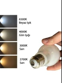 (8 Adet) Sylvania 9W (75W) 2700K (Sarı Işık) Dim Edilebilir E27 Duylu (Kalın Duy) Soft Led Ampul - 5