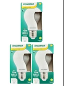 (3 Adet) Sylvania 9W (75W) 2700K (Sarı Işık) Dim Edilebilir E27 Duylu (Kalın Duy) Soft Led Ampul thumbnail 1