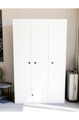 Frezya 3 Kapaklı Elbise Dolabı-3 Kapılı Gardırop - 1