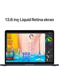 MacBook Air M2 8 GB 512 GB SSD 13.6" MLY43TU/A Gece Yarısı - 5
