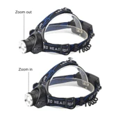 Orjinal 800 Lümen Tx6 Şarjlı Zoomlu Kafa Feneri Wt-120 - 4