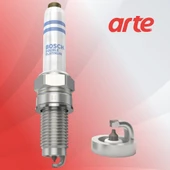 Volkswagen Polo 1.0 TSI 2017-2025 Bosch Çift Platin Buji Takımı 3 Adet thumbnail 3