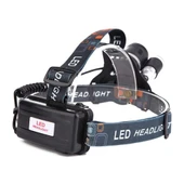 3 Başlıklı Şarjlı Kafa Feneri Wt-256 - 2