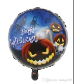 Happy Halloween Balkabağı Folyo Balon 18 inç - 1