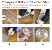 Kırmızı Simli Yuvarlak faf Balon 24 İnç - 3