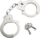 Anahtarlı Oyuncak Metal Kelepçe Polis Kelepçesi thumbnail 1