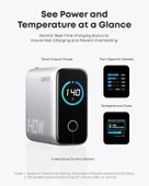 Anker Dizüstü Bilgisayar Şarj Cihazı (140W, 4 Bağlantı Noktalı, PD 3.1) USB-C Kablolu - Silver - 5