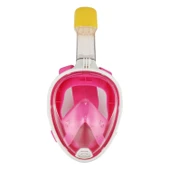 Full Face Şnorkel Dalış Maske Tam Yüz Anti-Sis ve Sızıntı S/M Pembe - 1