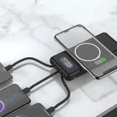 10.000 mAh Taşınabilir Hızlı Şarj Aleti/Wireless Powerbank W01 - 1
