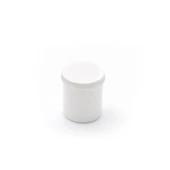 50ml PE beyaz pomat krem kutusu, 24 adet, krem kavanozu, plastik kavanoz, pomat kavanozu, merhem kavanozu - 1